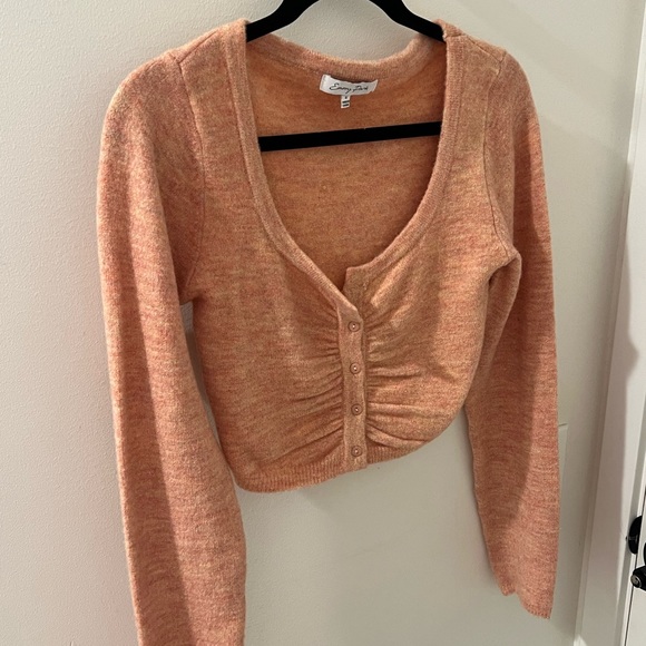 Emory Park Crop Ruched Sweater - Picture 6 of 6